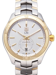 TAG Heuer Link Calibre 6 Automatic Srebrny/Stal Ø40 mm WAT2150.BB0953