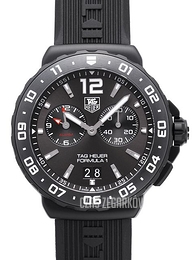 TAG Heuer Formula 1 Czarny/Guma Ø42 mm WAU111D.FT6024