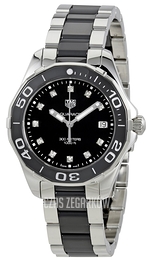 TAG Heuer Aquaracer Lady Czarny/Stal Ø35 mm WAY131C.BA0913