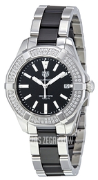 TAG Heuer Aquaracer Lady Czarny/Stal Ø35 mm WAY131E.BA0913