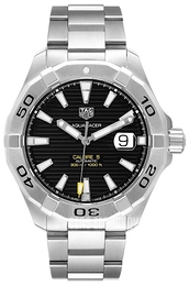 TAG Heuer Aquaracer Czarny/Stal Ø43 mm WAY2010.BA0927