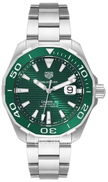 TAG Heuer Aquaracer  Zielony/Stal Ø43 mm WAY2015.BA0927