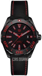 TAG Heuer Aquaracer Czarny/Tkanina Ø43 mm WAY208A.FC6381