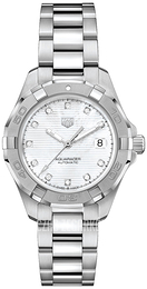 TAG Heuer Aquaracer Lady Biały/Stal Ø32 mm WBD2313.BA0740
