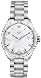 TAG Heuer Formula 1 Ladies Biały/Stal Ø35 mm WBJ1319.BA0666