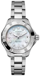 TAG Heuer Aquaracer Professional 200 Solargraph Biały/Stal Ø34 mm WBP1313.BA0005