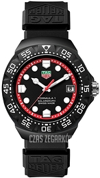 TAG Heuer Formula 1 Solargraph Czarny/Guma Ø38 mm WBY1114.FT8084