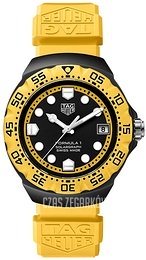 TAG Heuer Formula 1 Solargraph Czarny/Guma Ø38 mm WBY1117.FT8087