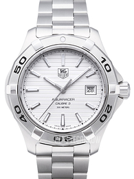 TAG Heuer Aquaracer Calibre 5 Automatic Srebrny/Stal Ø41 mm WAP2011.BA0830