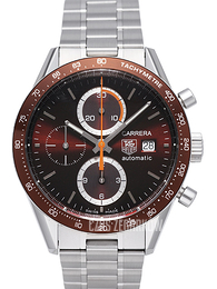TAG Heuer Carrera Calibre 16 Automatic Chronograph Brązowy/Stal Ø41 mm CV2013.BA0794