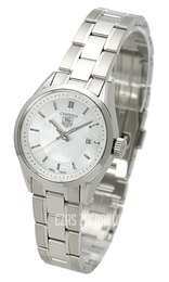 TAG Heuer Carrera 27 mm Biały/Stal Ø27 mm WV1415.BA0793