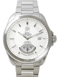 TAG Heuer Grand Carrera Calibre 6RS Automatic Biały/Stal Ø40.2 mm WAV511B.BA0900