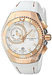 Technomarine Cruise Quartz Biały/Guma Ø40 mm 114042