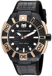 Technomarine Reef Black Czarny/Skóra Ø45 mm 514002