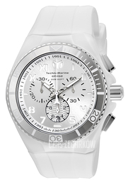 Technomarine Cruise California Srebrny/Guma Ø46.65 mm TM-115009