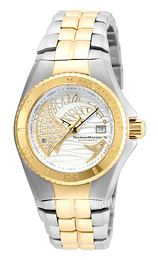 Technomarine Cruise Dream Biały/Stal w odcieniu złota Ø30 mm TM-115204