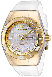 Technomarine Cruise Monogram Biały/Guma Ø45 mm TM-115373