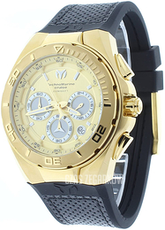 Technomarine Żółte złoto/Skóra Ø45 mm TM-117004