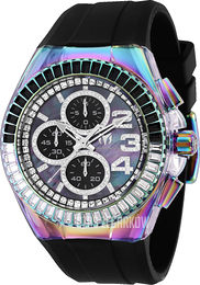 Technomarine Cruise Glitz Srebrny/Skóra Ø45 mm TM-121035