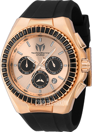 Technomarine Cruise Steel Różowe złoto/Plastik Ø45 mm TM-121145
