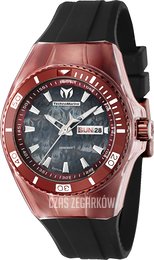 Technomarine Cruise Monogram Srebrny/Skóra Ø40 mm TM-121220