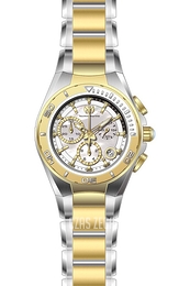 Technomarine Manta Steel Biały/Stal w odcieniu złota Ø40 mm TM-215031