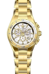 Technomarine Manta Steel Biały/Stal w odcieniu złota Ø45 mm TM-215042