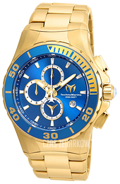 Technomarine Manta Sea Niebieski/Stal w odcieniu złota Ø44 mm TM-215045