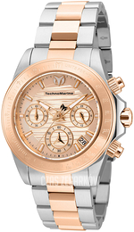 Technomarine Różowe złoto/Stal w kolorze różowego złota Ø38 mm TM-219016