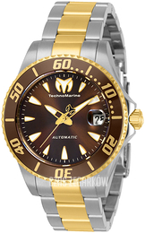 Technomarine Brązowy/Stal w odcieniu złota Ø38 mm TM-219079