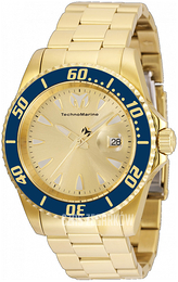 Technomarine Manta Sea Żółte złoto/Stal w odcieniu złota Ø42 mm TM-220121
