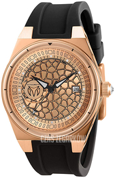 Technomarine Różowe złoto/Guma Ø38 mm TM-318082