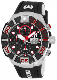Technomarine Reef Black Czarny/Guma Ø45 mm TM-515023