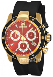 Technomarine Czerwony/Guma Ø45 mm TM-615005