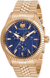 Technomarine Sea Dream Niebieski/Stal w kolorze różowego złota Ø42 mm TM-719009