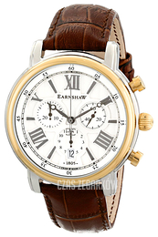 Thomas Earnshaw Longcase Biały/Skóra Ø43 mm ES-0016-05