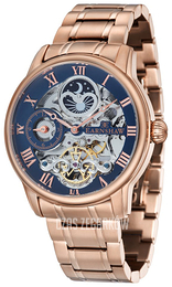 Thomas Earnshaw Longitude Niebieski/Stal w kolorze różowego złota Ø44 mm ES-8006-44