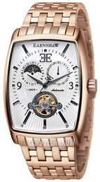 Thomas Earnshaw Robinson Biały/Stal w kolorze różowego złota ES-8010-44