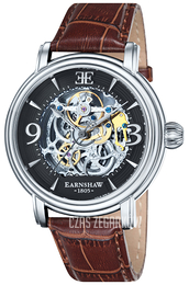 Thomas Earnshaw Longcase Czarny/Skóra Ø48 mm ES-8011-02