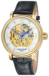 Thomas Earnshaw Longcase Biały/Skóra Ø48 mm ES-8011-04