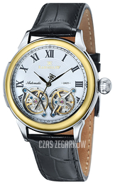 Thomas Earnshaw Observatory Biały/Skóra Ø45 mm ES-8030-03