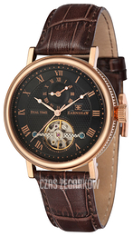 Thomas Earnshaw Beaufort Czarny/Skóra Ø43 mm ES-8047-04