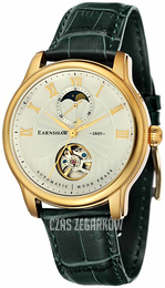 Thomas Earnshaw Longitude Srebrny/Skóra Ø44 mm ES-8066-03