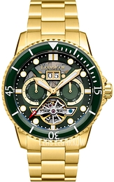Thomas Earnshaw Duncan Zielony/Stal w odcieniu złota Ø43 mm ES-8174-77
