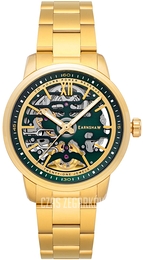 Thomas Earnshaw Babbage Zielony/Stal w odcieniu złota Ø42 mm ES-8274-55