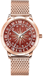 Thomas Sabo Glam Spirit Czerwony/Stal w kolorze różowego złota Ø33 mm WA0353-265-212-33