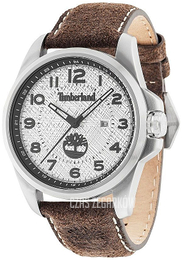 Timberland Srebrny/Skóra Ø46 mm TBL14768JS04