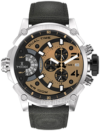 Timecode Marconi 1896 Brązowy/Tkanina Ø46 mm TC-1002-21