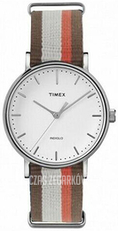 Timex Biały/Tkanina Ø41 mm ABT525