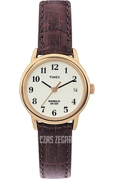 Timex Easy Reader Kremowy/Skóra Ø25 mm T20071